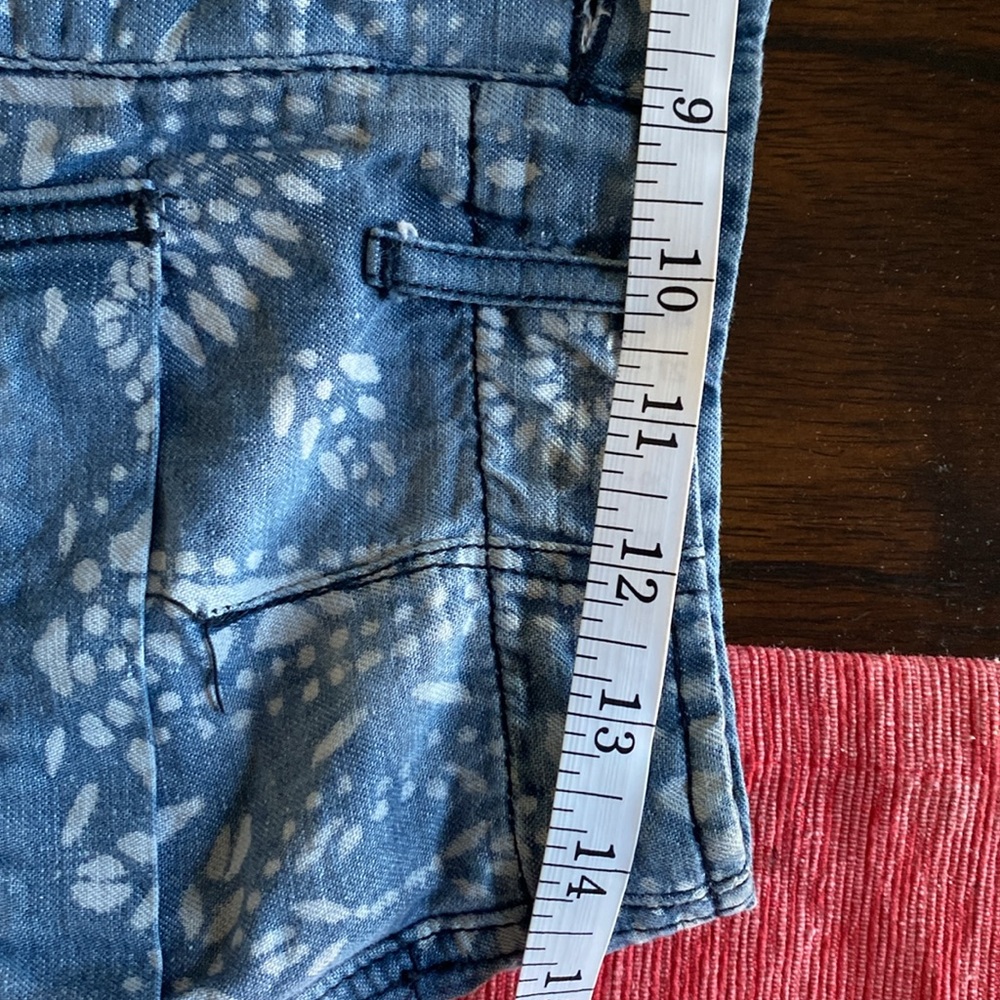 Free People ISLAND VIBES DISCHARGE TROUSERS IN BLUE - Picture 14 of 15